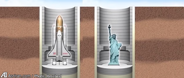 سازه ضد سیل ژاپن که مجسمه آزادی و شاتل فضایی در آن جا می‌شود! +فیلم و تصاویر