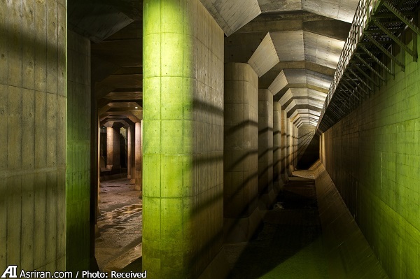 سازه ضد سیل ژاپن که مجسمه آزادی و شاتل فضایی در آن جا می‌شود! +فیلم و تصاویر