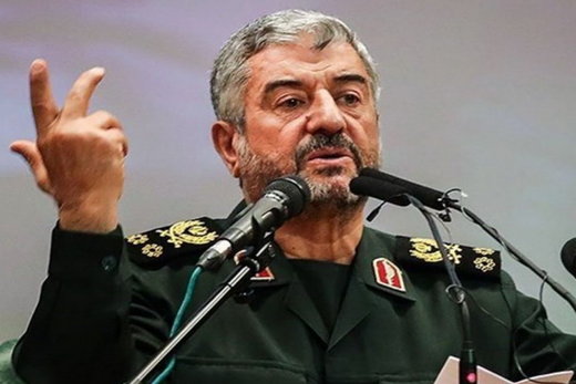 سردار جعفری در گمیشان: تخلیه آب اولویت اصلی سپاه در مناطق سیل‌زده است