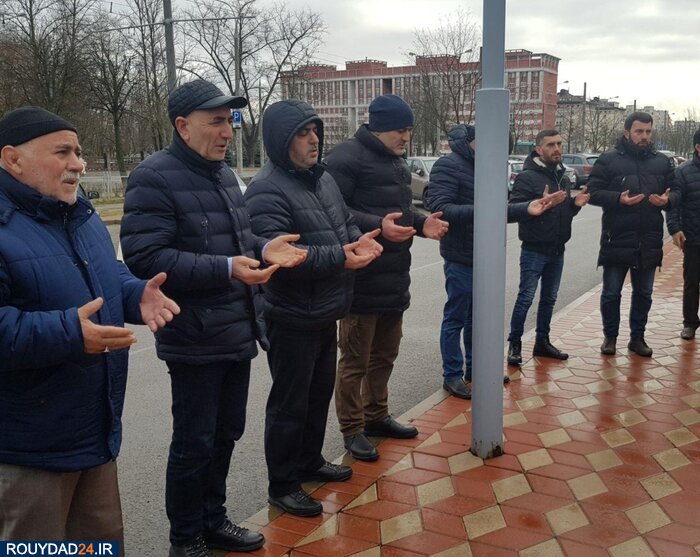 ادای احترام مردم بلاروس به مقام سردار سلیمانی
