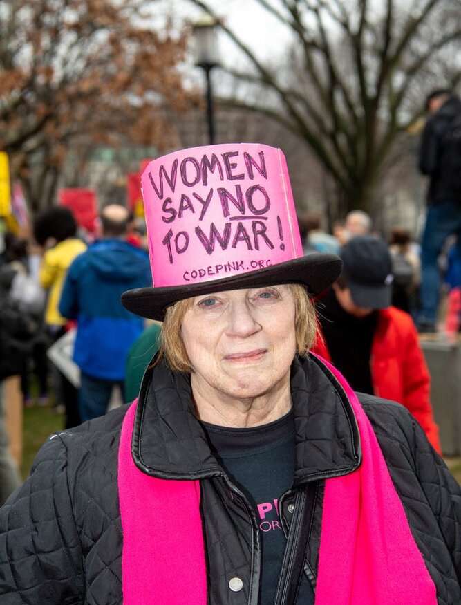 تظاهرات مردم آمریکا در محکومیت ترور سپهبد سلیمانی +عکس