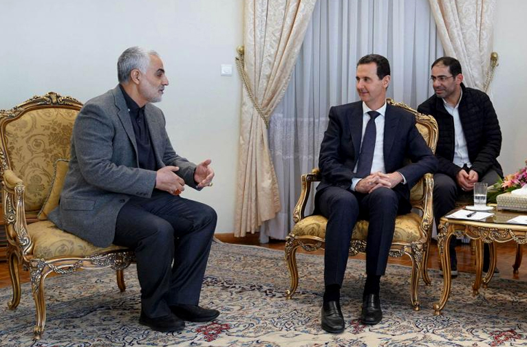 ترور سردار سلیمانی ترور سردار سلیمانی بشار اسد سوریه