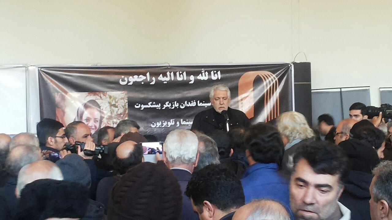 تشییع پیکر شهلا ریاحی بدون حضور سلبریتی‌ها