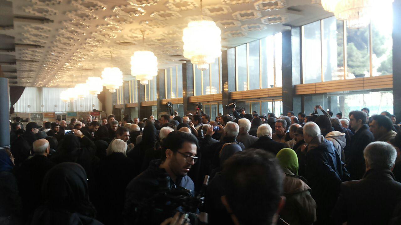 تشییع پیکر شهلا ریاحی