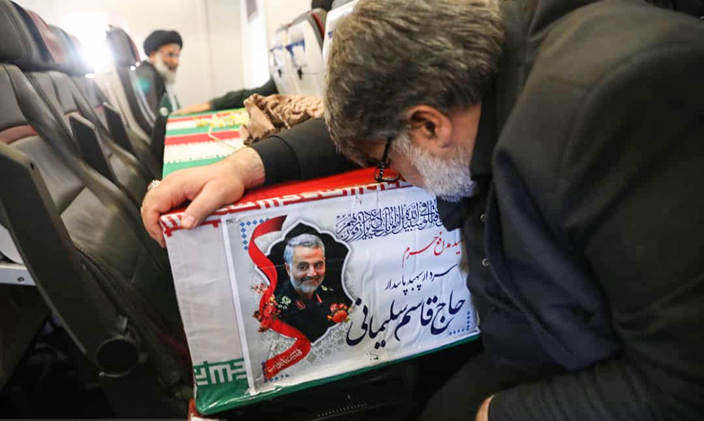 پیکر سردار سلیمانی