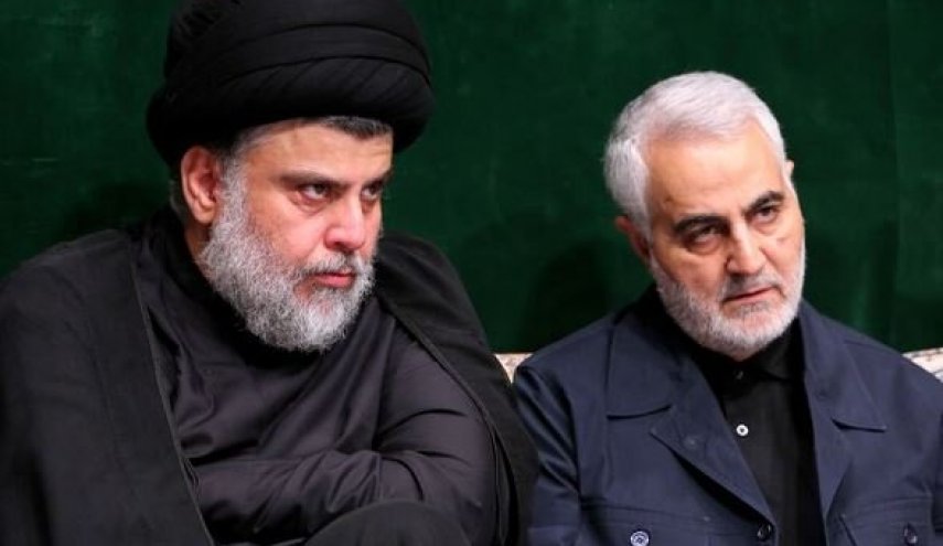 مقتدی صدر و سردار سلیمانی