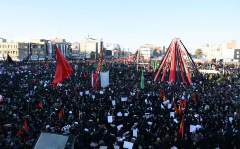  ازدحام جمعیت در کرمان