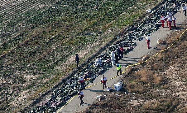 سقوط هواپیمای اوکراینی
