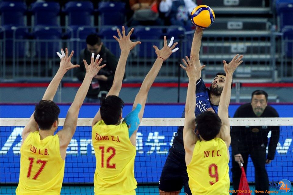 تیم والیبال ایران با اقتدار از دیوار چین عبور کرد