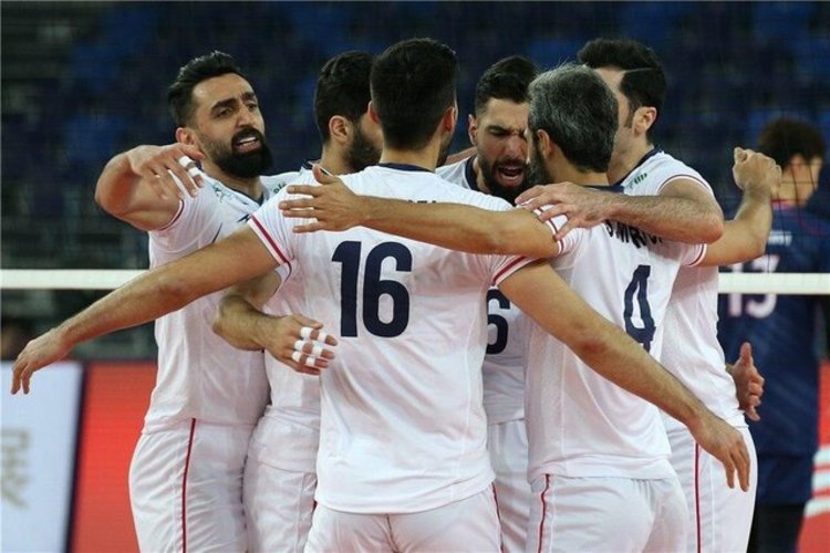 برد تیم ملی والیبال ایران 
