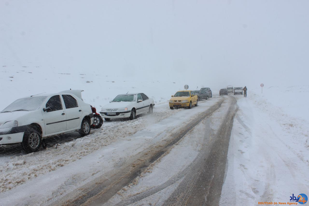 جاده‌های این ۶ استان برفی است