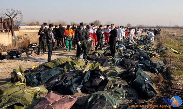 پیکر ۳۹ جانباخته سقوط هواپیمای اوکراین شناسایی شد