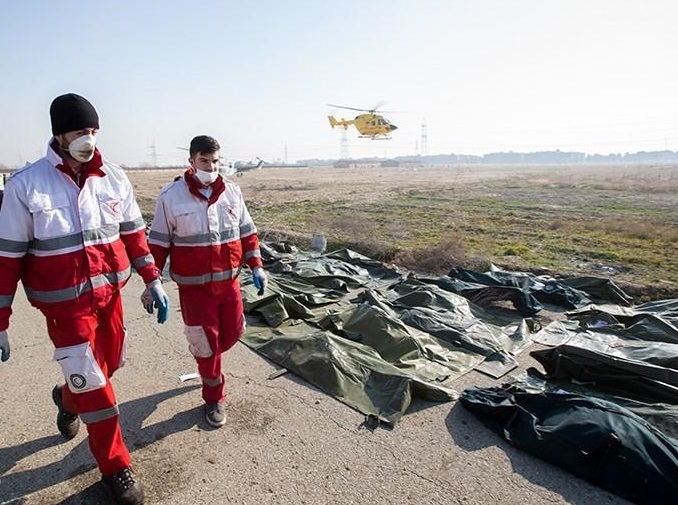 سقوط هواپیمای اوکراینی