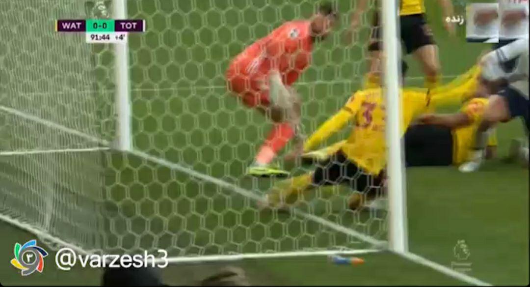 بدشانسی دقایق پایانی تاتنهام! +عکس