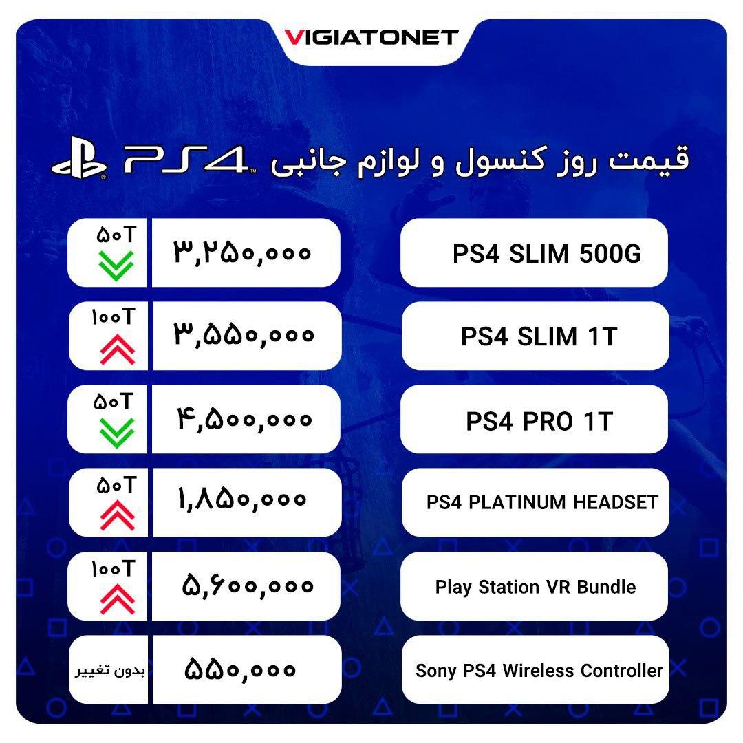 قیمت کنسول بازی