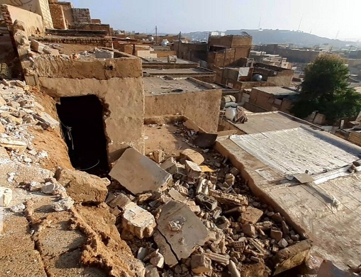 استاندار خوزستان: احتمال رانش زمین در منطقه حصیرآباد رانش زمین