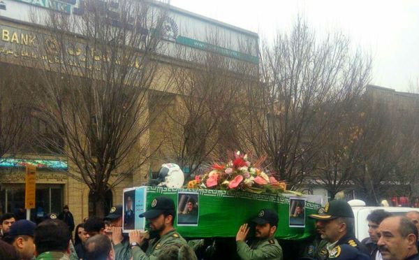 تشییع پیک سانحه میگ-۲۹