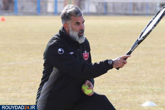 تمرینات خاص آقای خوشتیپ پرسپولیس برای بیرانوند+عکس