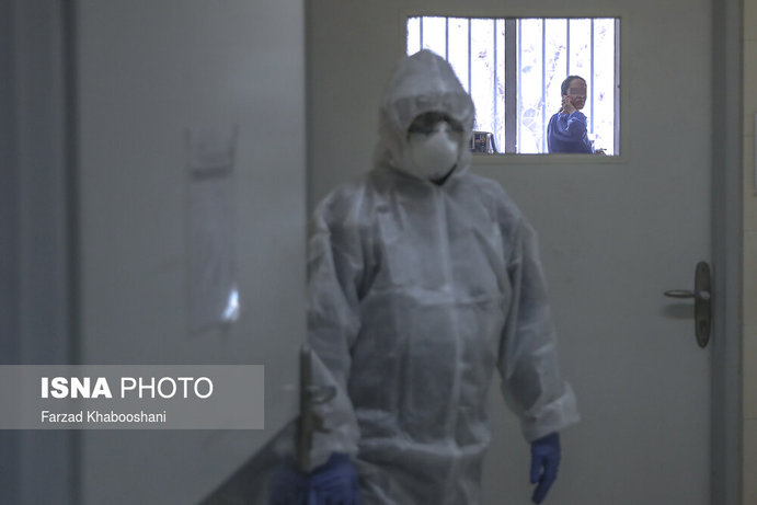 مرکز قرنطینه کرونا در تهران +عکس