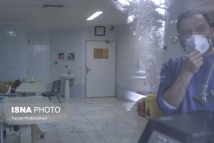 مرکز قرنطینه کرونا در تهران +عکس