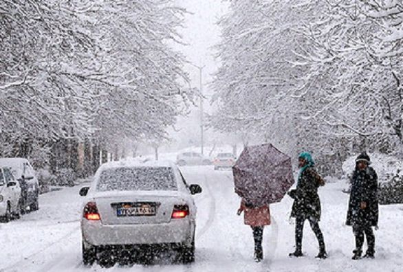 بارش برف در تهران از دوشنبه