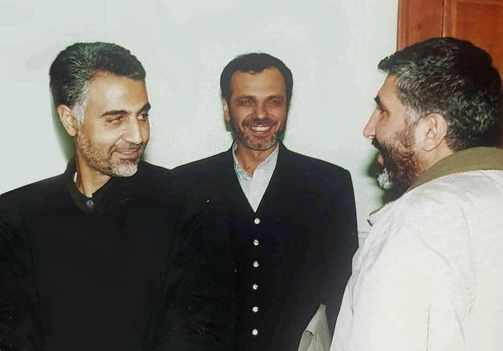 عکس دیده نشده از شهیدسلیمانی و شهید کاظمی