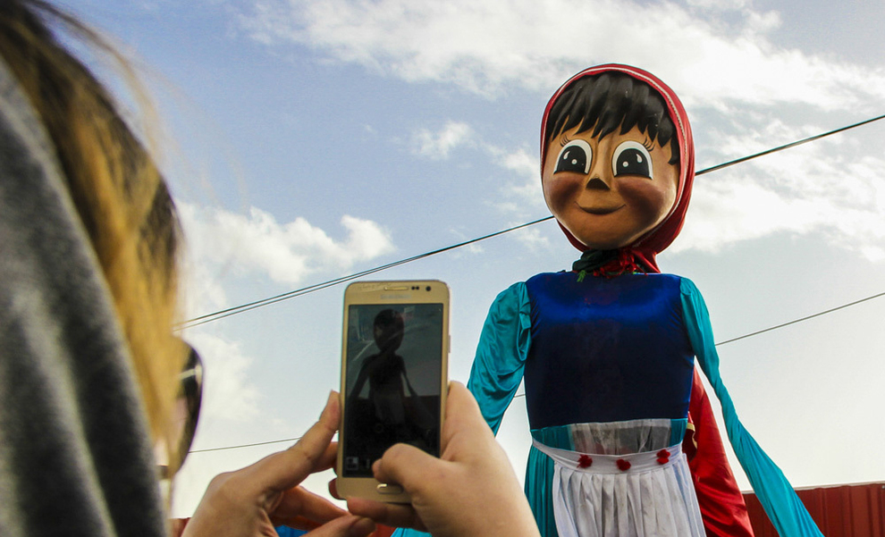 رژه غول‌پیکران در شهرکرج