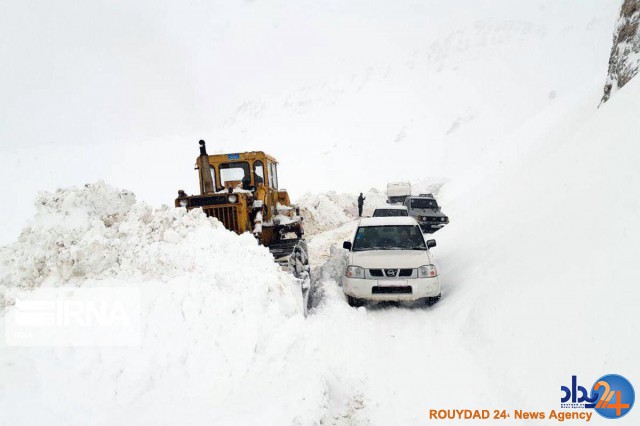 برف و کولاک ۲ جاده استان زنجان را بست