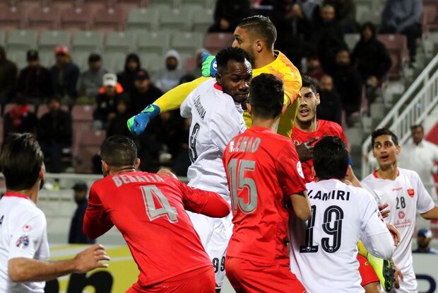 شکست پرسپولیس مقابل الدحیل