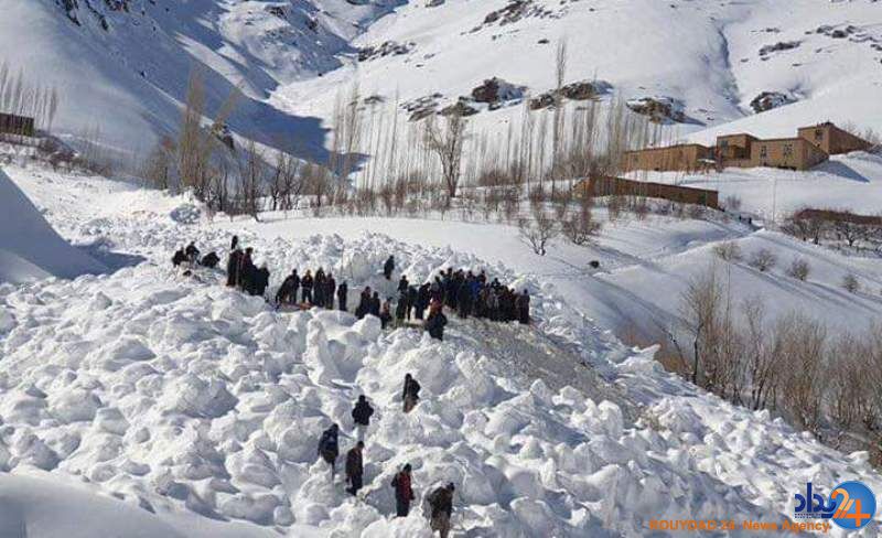 سقوط بهمن در «دایکندی» افغانستان جان ۲۱ نفر را گرفت