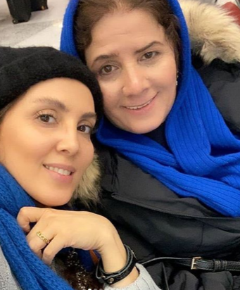 سلفی بازیگران با مادرانشان در روز مادر