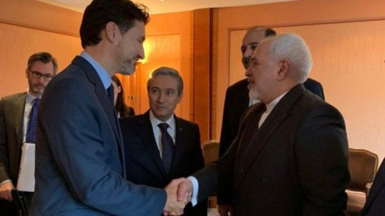 جاستین ترودو و ظریف