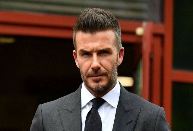 حضور دیوید بکهام در فشن شوی لندن خبرساز شد+عکس دیوید بکهام