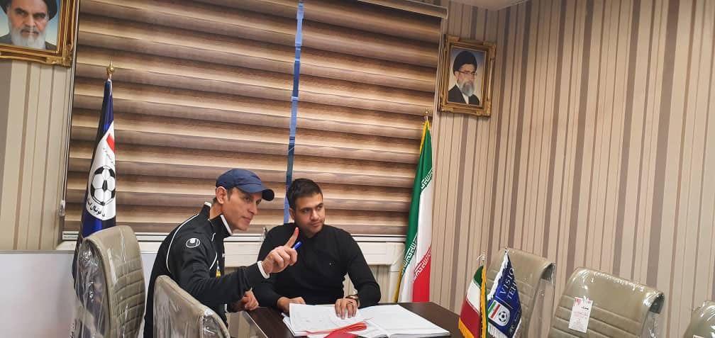 یحیی و دستیارانش با پرسپولیس ثبت کردند+عکس