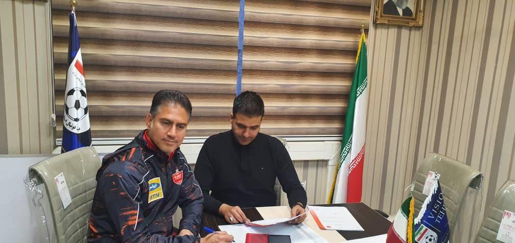 یحیی و دستیارانش با پرسپولیس ثبت کردند+عکس