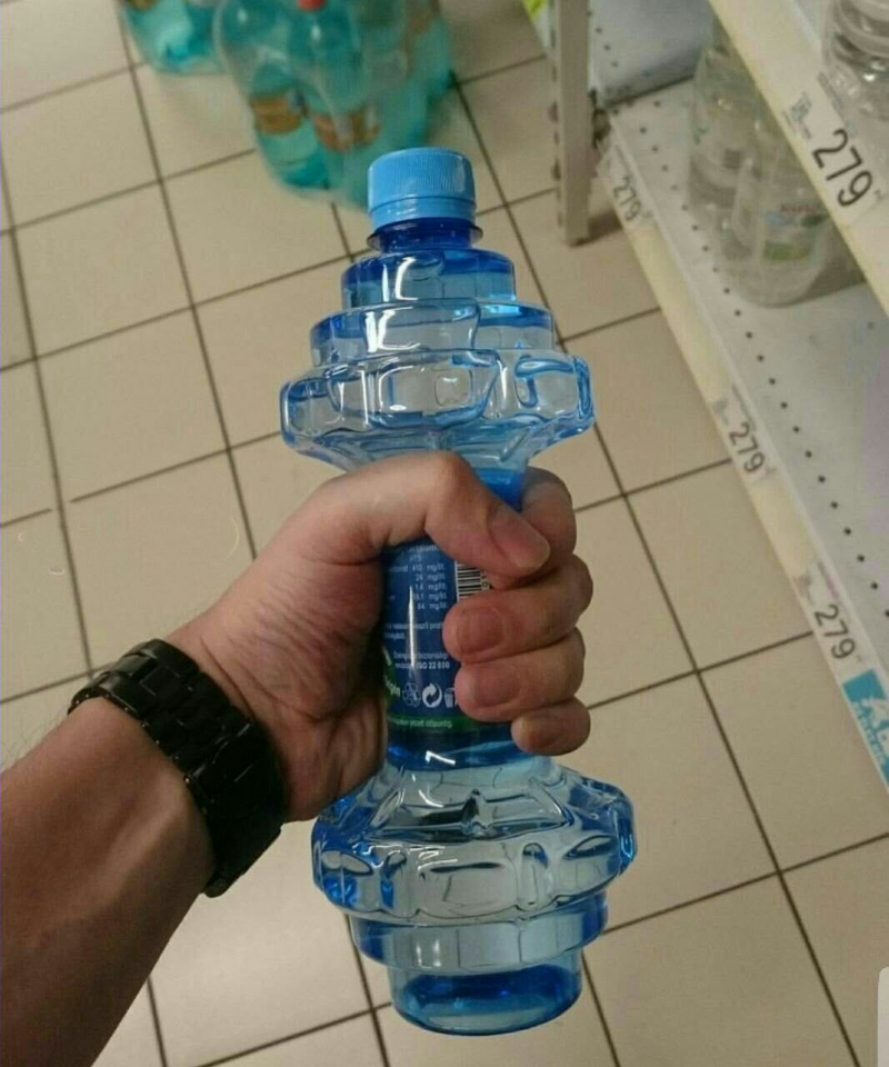 بطری آب معدنی