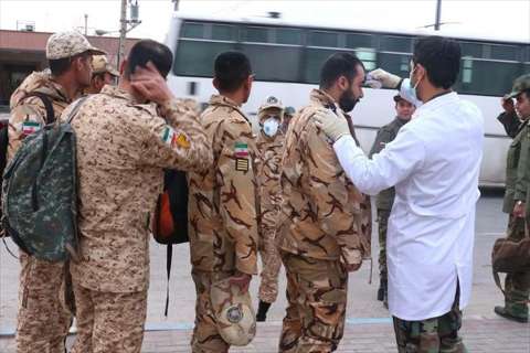 کرونا در پادگان