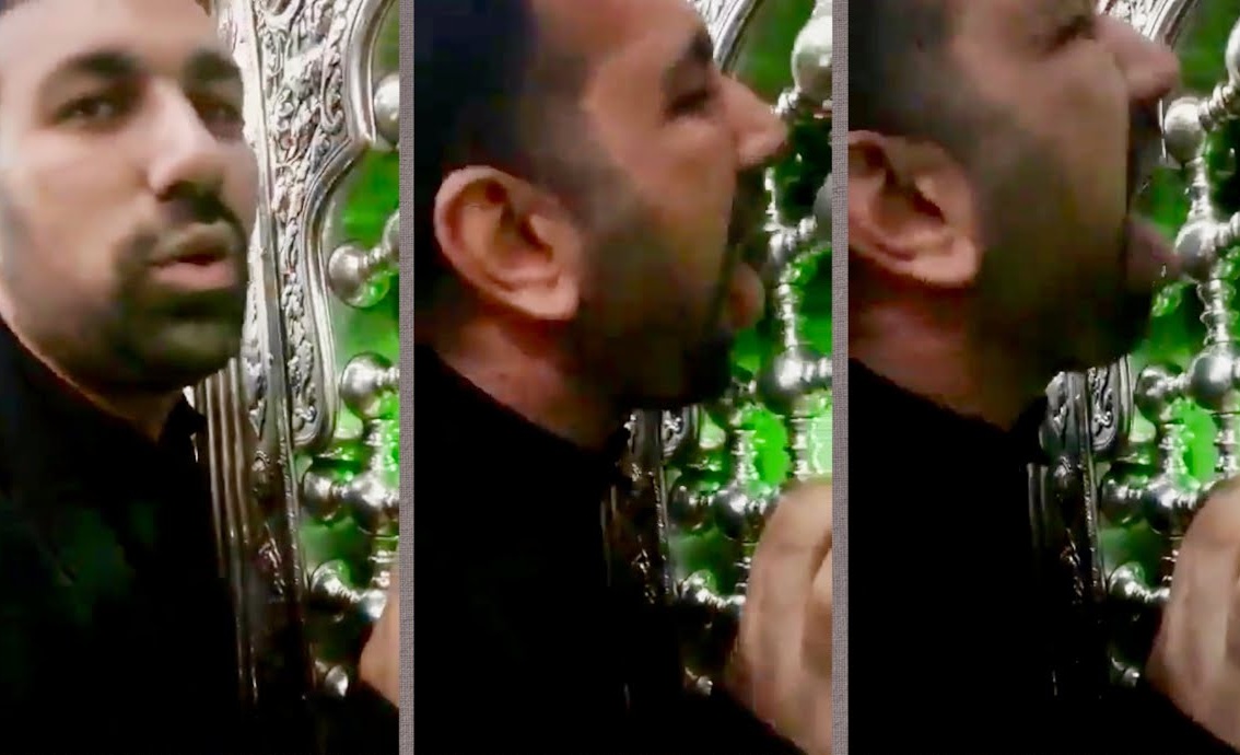 لیسیدن ضریح