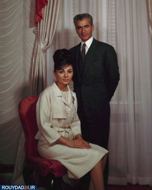 فرح پهلوی و محمدرضا شاه