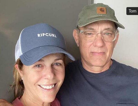 تام هنکس و همسرش در قرنطینه