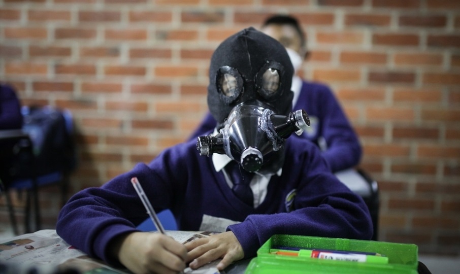 ساخت ماسک با مواد زائد! +تصاویر