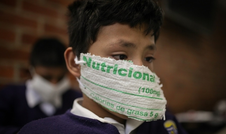 ساخت ماسک با مواد زائد! +تصاویر