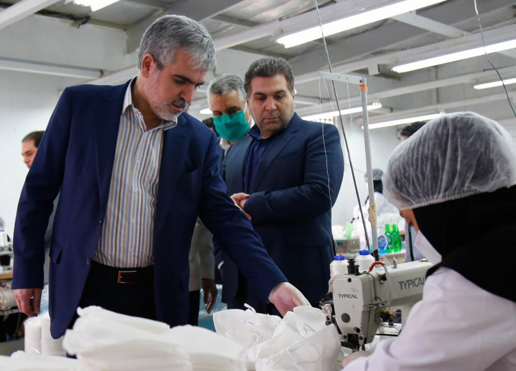 تولید ماسک در سایپا