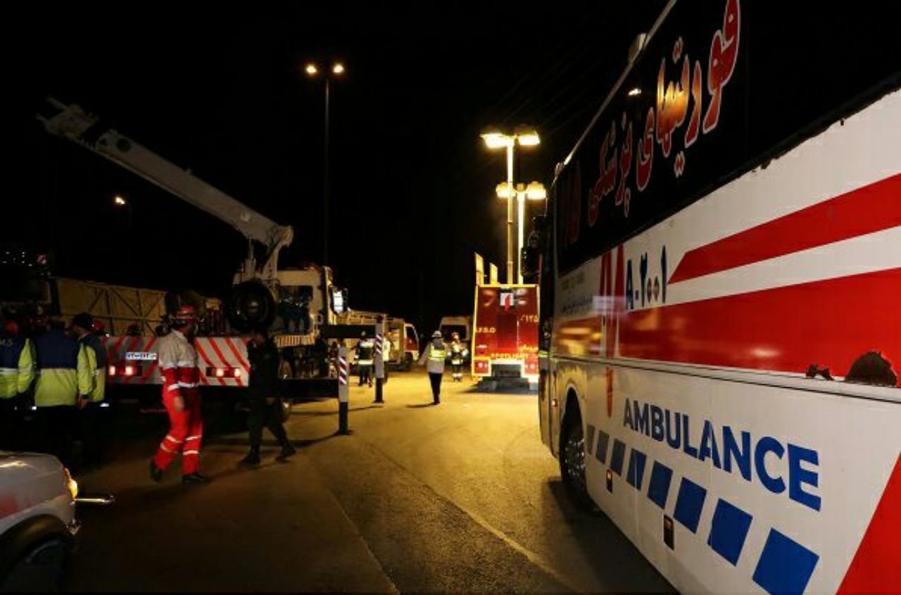 واژگونی اتوبوس