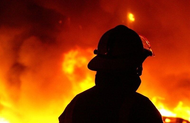 اتش سوزی در تهران به علت چهارشنبه سوری