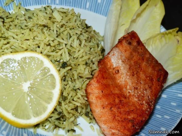 با این روش برای شب عید سبزی پلو با ماهی خوشمزه درست کنیم!