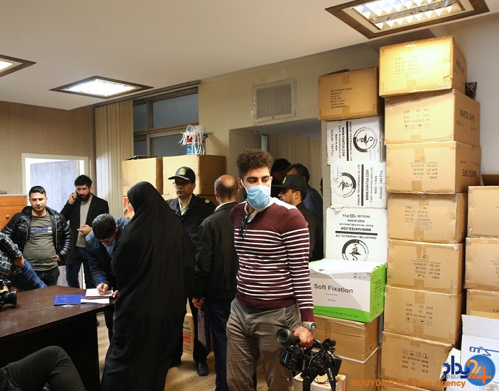 یک میلیون ماسک احتکار شده در تهران کشف شد