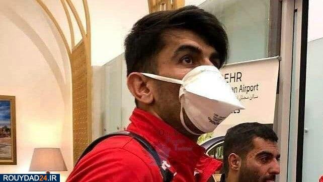 ماسک زدن عجیب بیرانوند که سوژه شبکه‌های اجتماعی شده+عکس