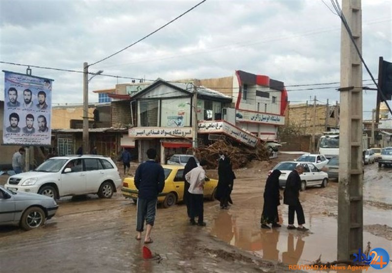 گاز شهر معمولان پلدختر قطع شد