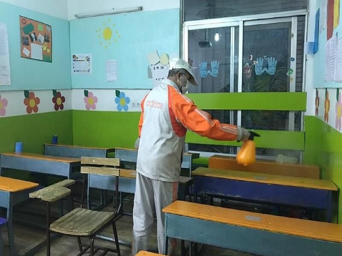 مقابله با کرونا در مدارس تهران 